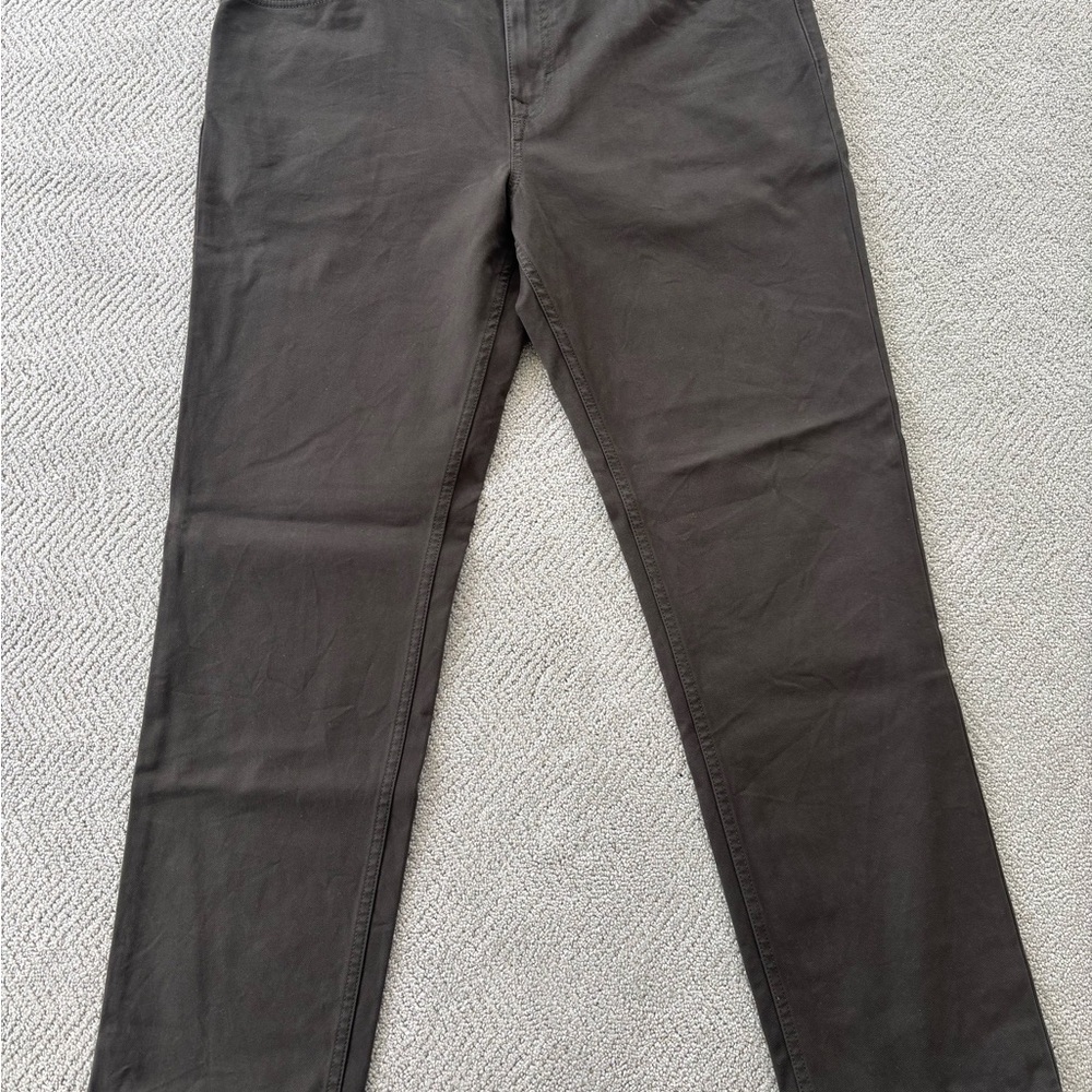 Banana Republic Men's Slim Traveler Pant - Olive